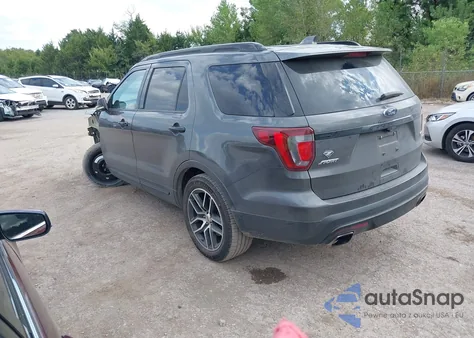 2017 Ford Explorer Sport from USA, damaged, VIN 1FM5K8GTXHGC64694
